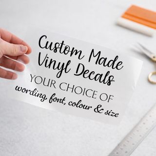 Small wedding mirror sign decal: listing photo 3