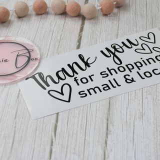 Custom vinyl decal: listing photo 2