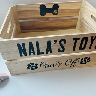 Dog toy crate: listing photo 2