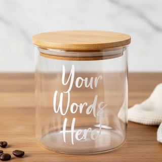 Personalised treat jar: listing photo 2