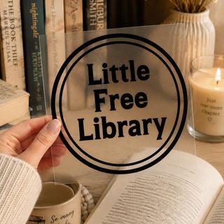 Little Free Library decal: listing photo 2