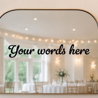 Personalised vinyl lettering: listing photo 2