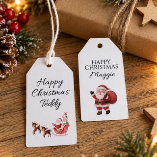 Personalised Christmas gift tags: listing photo 3