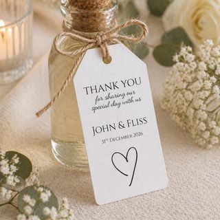 Wedding thank-you tags: listing photo 4