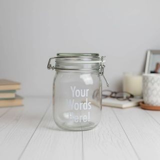 Personalised treat jar: listing photo 5
