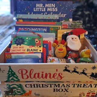 Woodland Christmas advent crate: listing photo 5