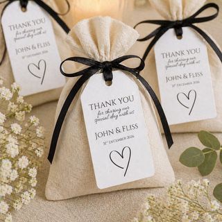 Wedding thank-you tags: listing photo 6